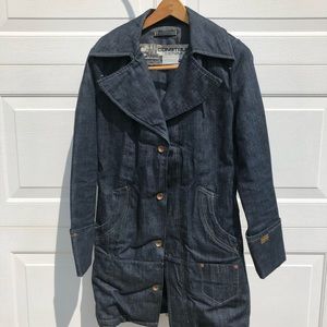 G Star Raw denim coat